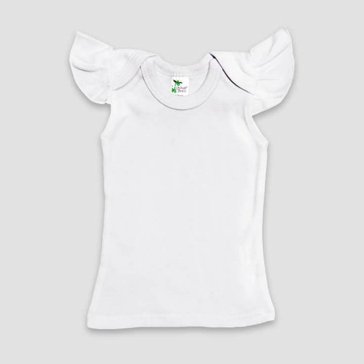 Camiseta supersuave Laughing Giraffe Baby Flutter Angel para venta al por mayor de Laughing Giraffe