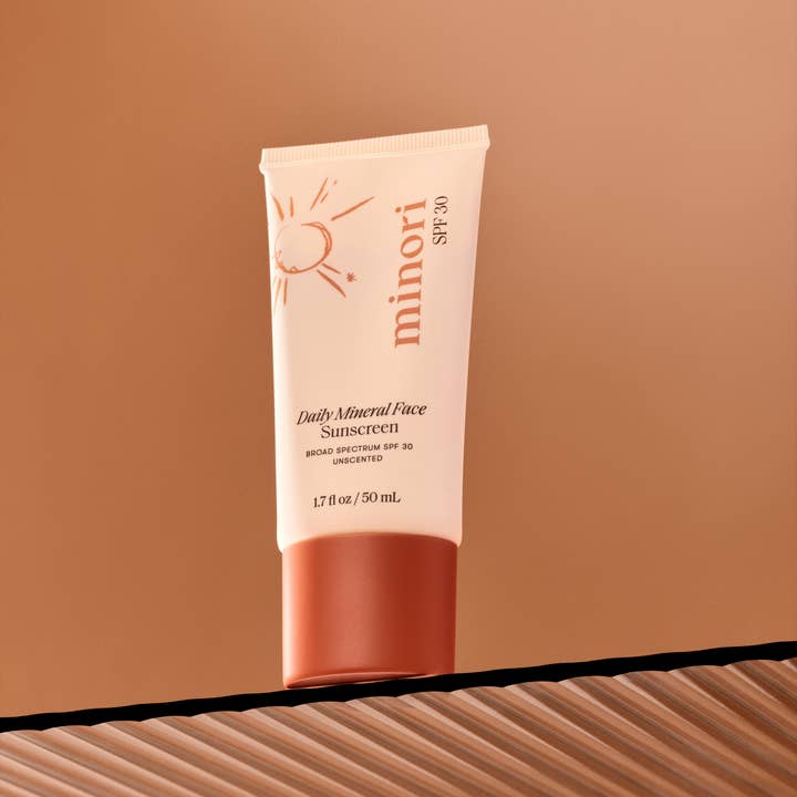 Minori - Wholesale Sunscreen - Daily Mineral Face Sunscreen - SPF 30