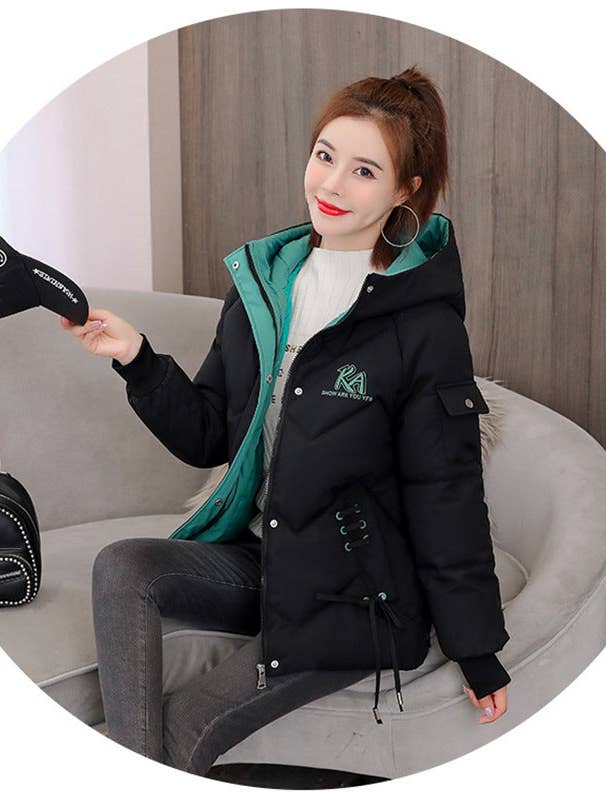 Marayn - Wholesale Puffer Jacket - Women's - Chic 2025 Winter Puffer Jacket Korean Style Warm Loose #224