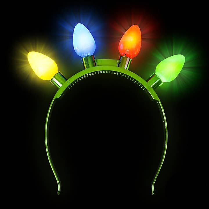 JSBlueRidge Toys - Wholesale Fashion Headband - Kids - Holiday Light Bulb Stuffers Kid Headband