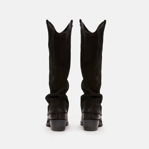 Negro Botas Altas de Cuero para Mujer - Dresa C833 Morgan Negro de venta al por mayor en Faire2