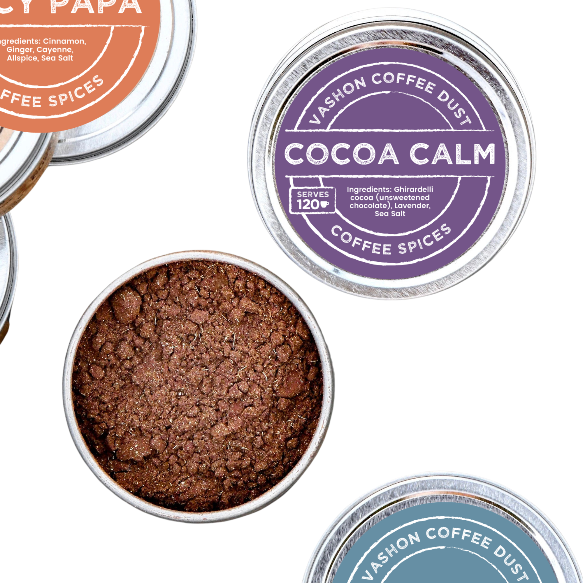 Vashon Island Coffee Dust - Wholesale Hot Cocoa Mix/Kit - Cocoa Calm (cocoa, lavender...)4