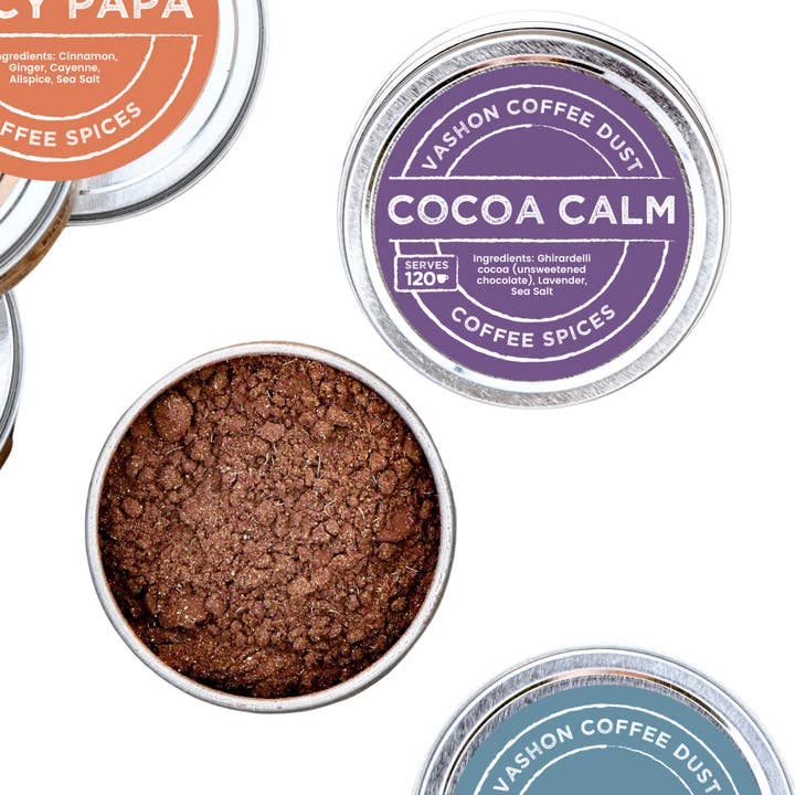 Vashon Island Coffee Dust - Wholesale Hot Cocoa Mix/Kit - Cocoa Calm (cocoa, lavender...)4