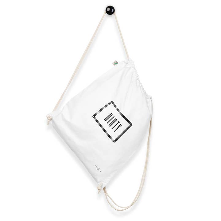 Positively Luxe - Wholesale Drawstring bag – Unisex - Dirty Laundry Drawstring Backpack2