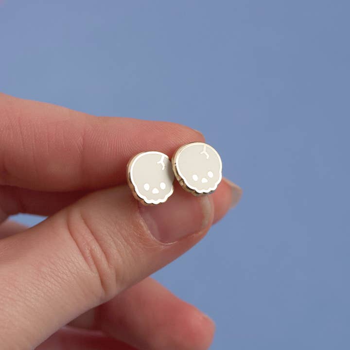 LuxCups Creative - Wholesale Stud/Post Earrings - Skull Earrings4