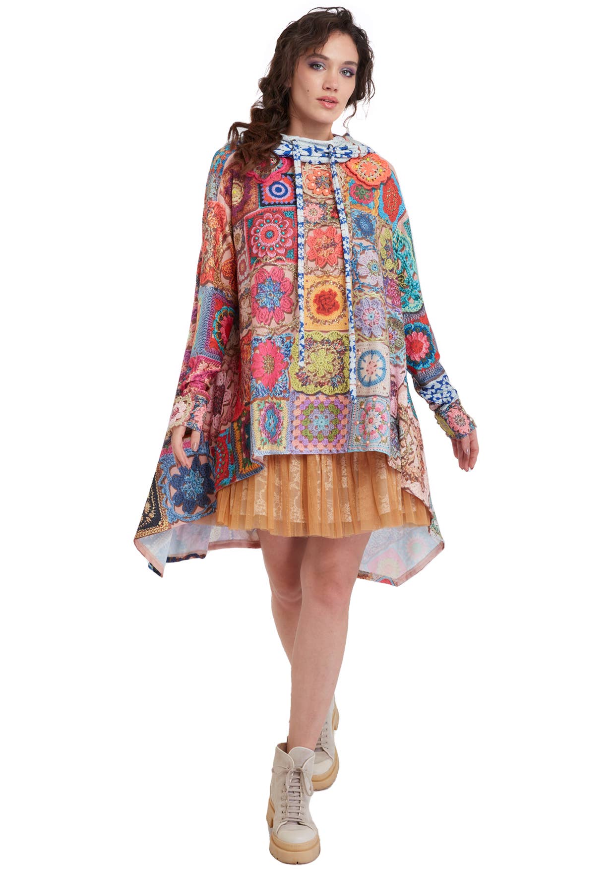 IPNG Design - Wholesale Dress - Women's - Sweat Dress - Hot Shot Crochet3