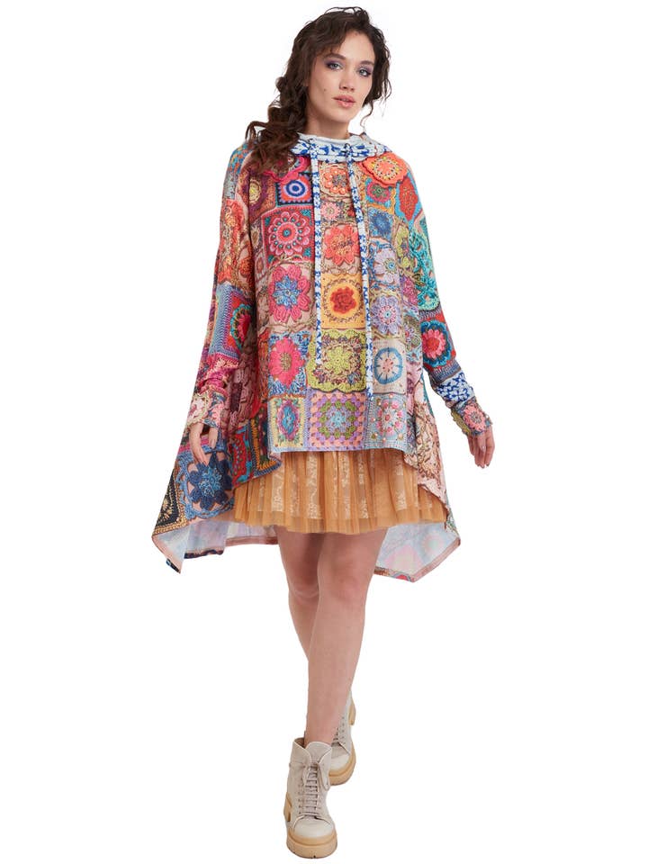 IPNG Design - Wholesale Dress - Women's - Sweat Dress - Hot Shot Crochet3