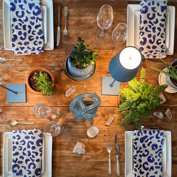 Tulusa – Engroshandel Middags- og stofserviet – På prowl - Cheetah Print Servietter i 6 Farve-måder19