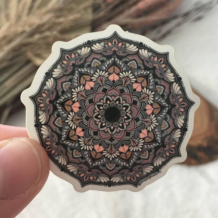 Mandala Mini Dot a colori per la vendita all'ingrosso da parte di WhitePaigeBlackInk