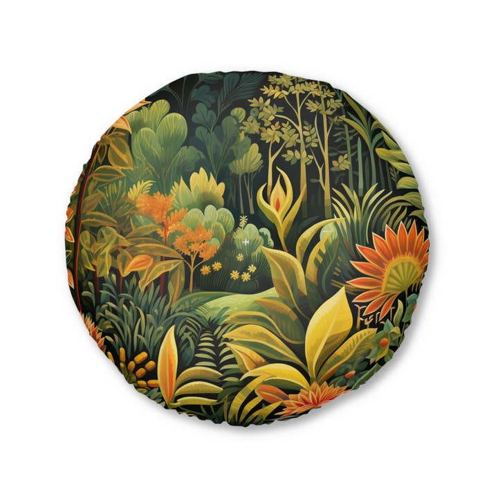Gisele Morphines - Round Floor Pillow for wholesale by Velvet Rust