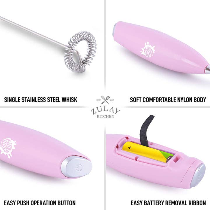 Zulay Kitchen - Vendita all'ingrosso Utensile/attrezzo da cucina - Montalatte Milk Boss (batterie incluse)