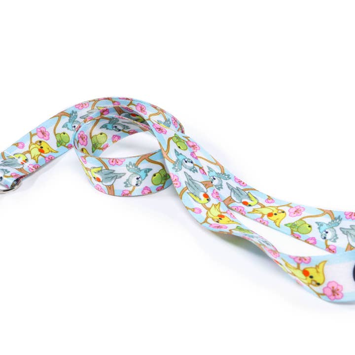 Emii Creations - Wholesale Lanyard - Unisex - Parrot Pattern Lanyard Key & ID Holder2