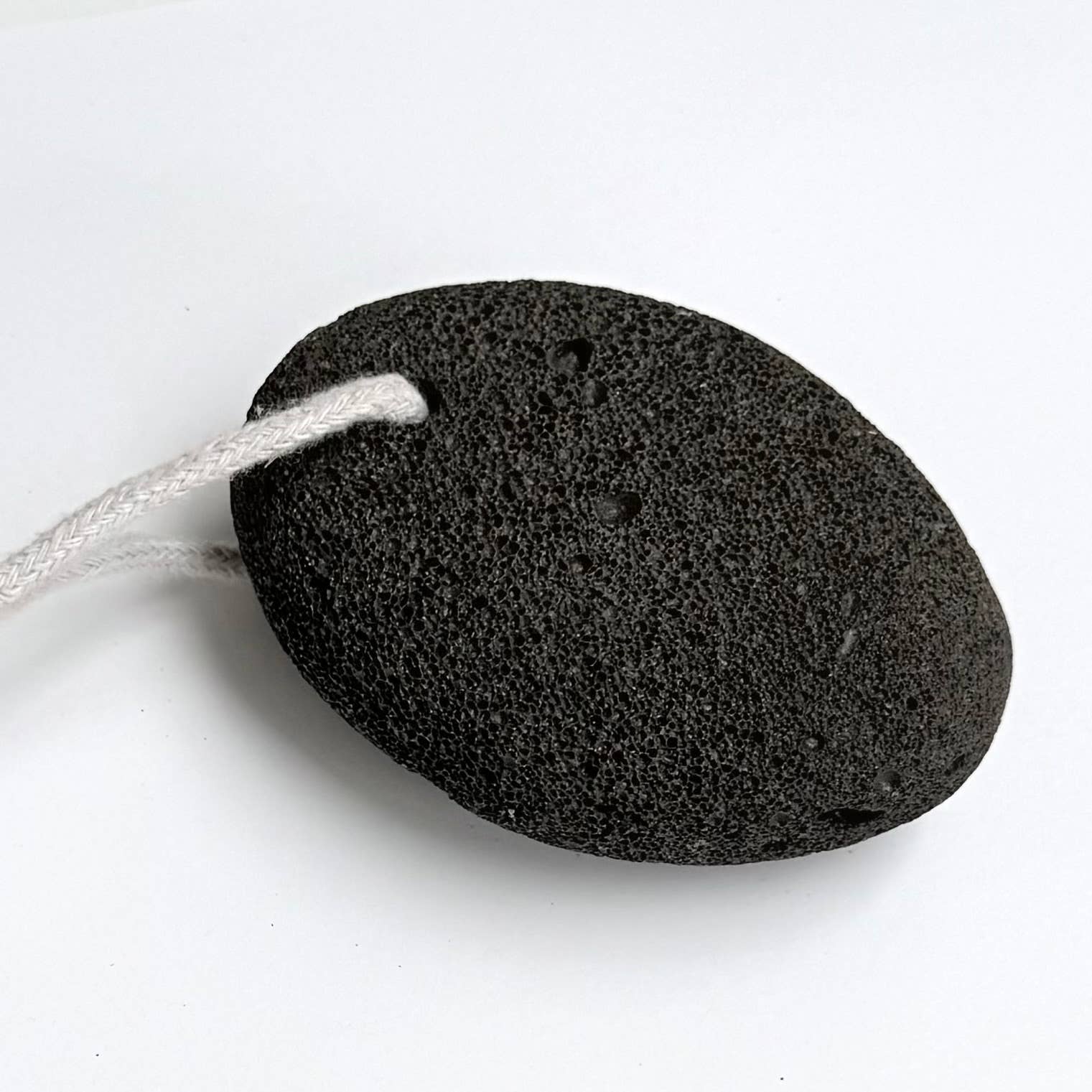GreenWave - Wholesale Pumice/Exfoliating Stone - Natural Lava Pumice Stone with Cotton Hanging String Black0