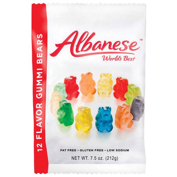 Everyday Supply Co - Wholesale Gummy - ALBANESE - Albanese Assorted Gummy Bears 7.5 oz - Case of 120