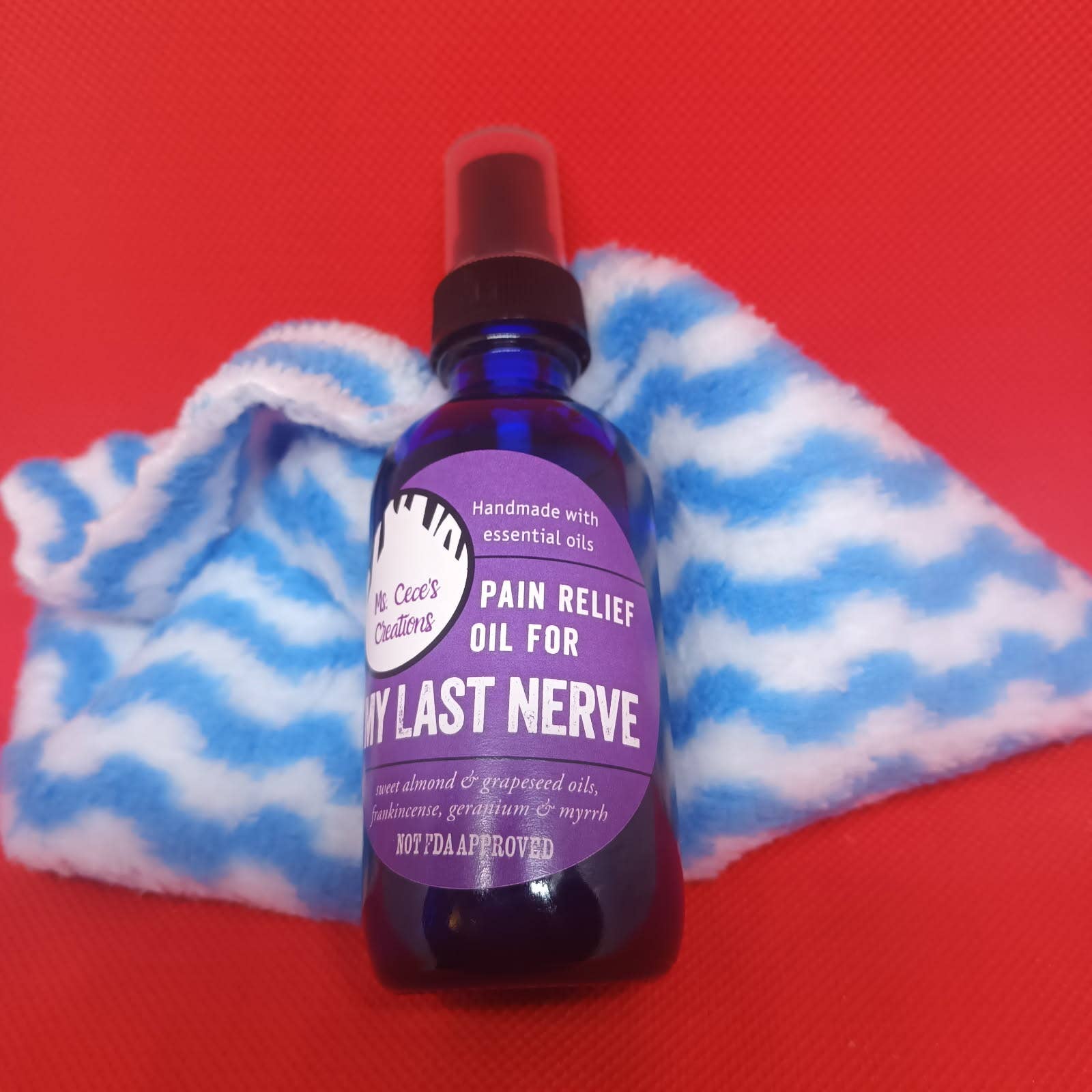 Ms. Cece's Creations - Wholesale Pain Relief Spray/Cream - My Last Nerve - Pain Relief Oil2