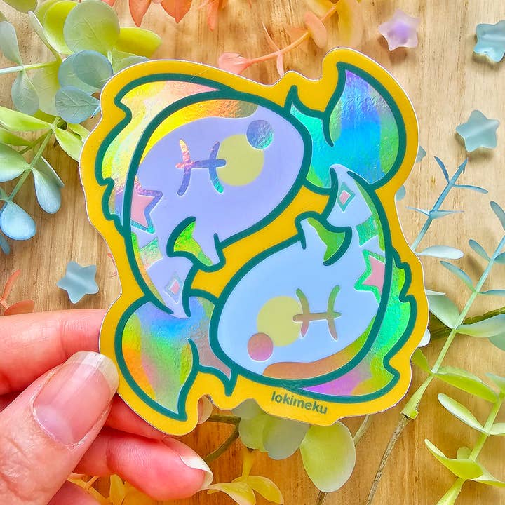 Lokimeku - Vendita all'ingrosso Adesivo - Serie Zodiac | ADESIVI HOLO IN VINILE11
