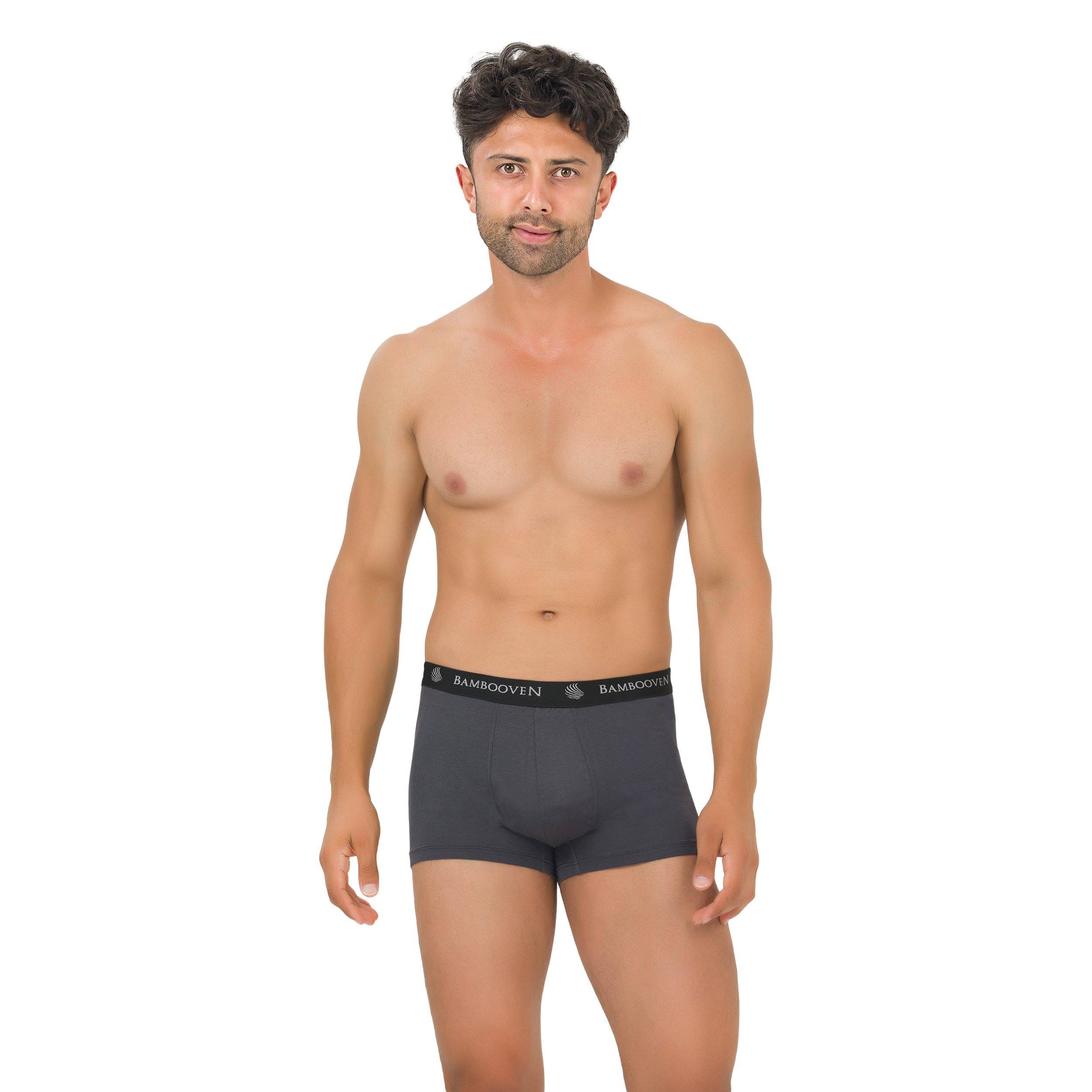 Bambooven - Vente Sous-vêtements – homme - Boxers homme en bambou avec poche de soutien, lot de 419