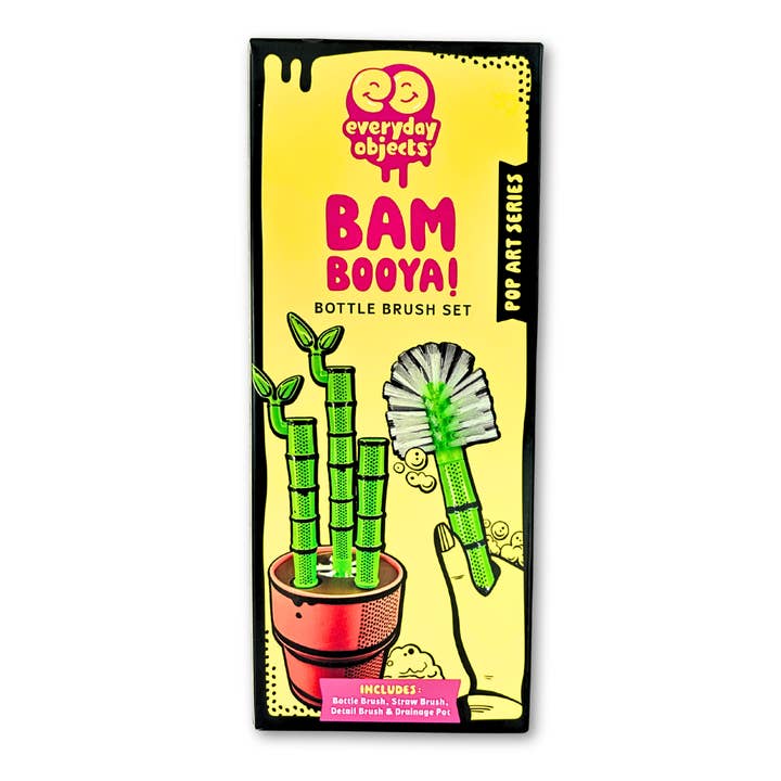 Everyday Objects - Wholesale Cleaning brush - Bambooya Bottle Brush Cleaning Set (3-Pack)8