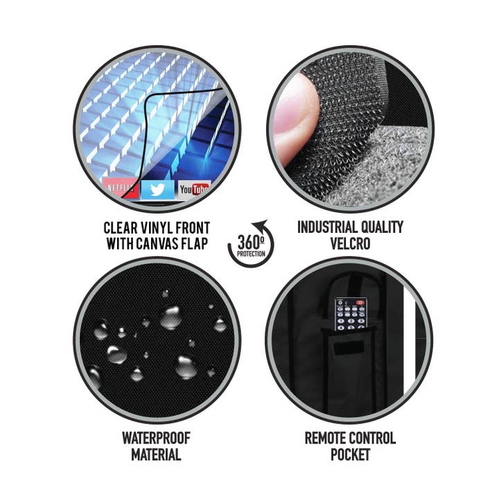 KHOMO GEAR - Wholesale Bedroom Furniture - TV Cover With Screen3