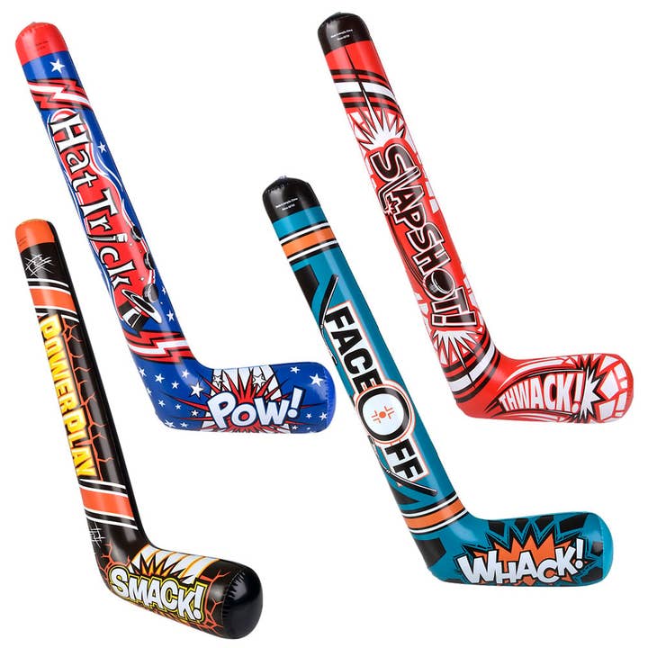 La Luna Bella - Toys - Wholesale Inflatable Toy - Kids & Baby - 37" HOCKEY STICK INFLATE LLB Inflatable Toy