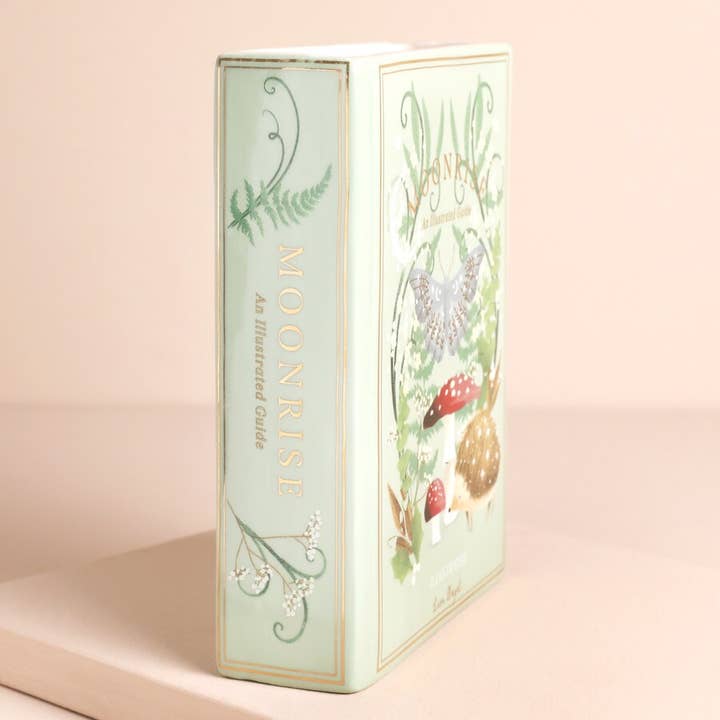 Lisa Angel - Wholesale Vase - Ceramic Moonrise Woodland Book Vase