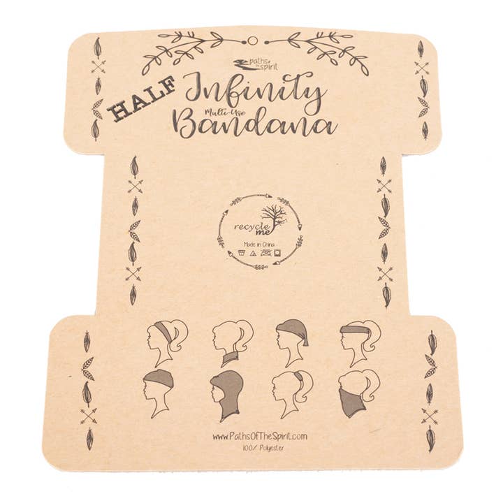 Benjamin International - Vendita all'ingrosso Bandana - Donna - Bandana mezza misura in bianco e nero con teschi