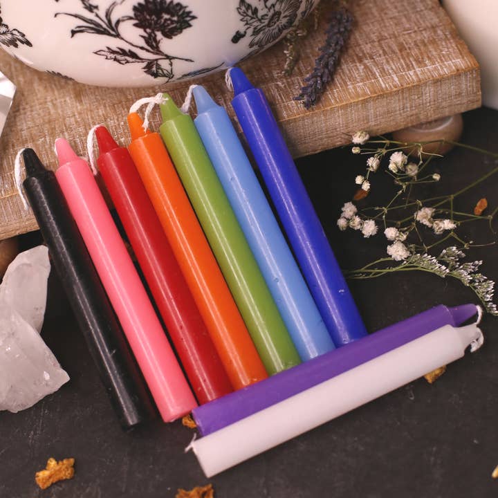 The Pleiadian Altar - Wholesale Tapered Candle/Candlestick - Chime Spell Candles