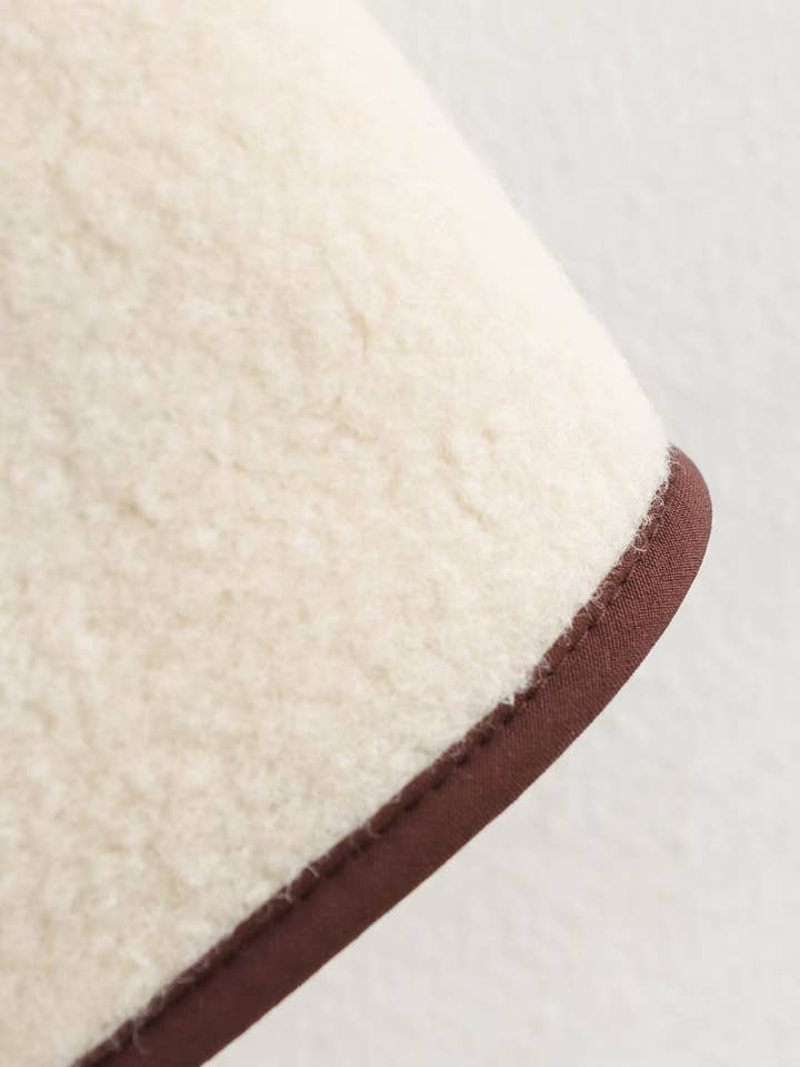 As Pictured Color 2025 Womens Fashion Fleece Jacket with LaceUp Trim for wholesale on Faire5