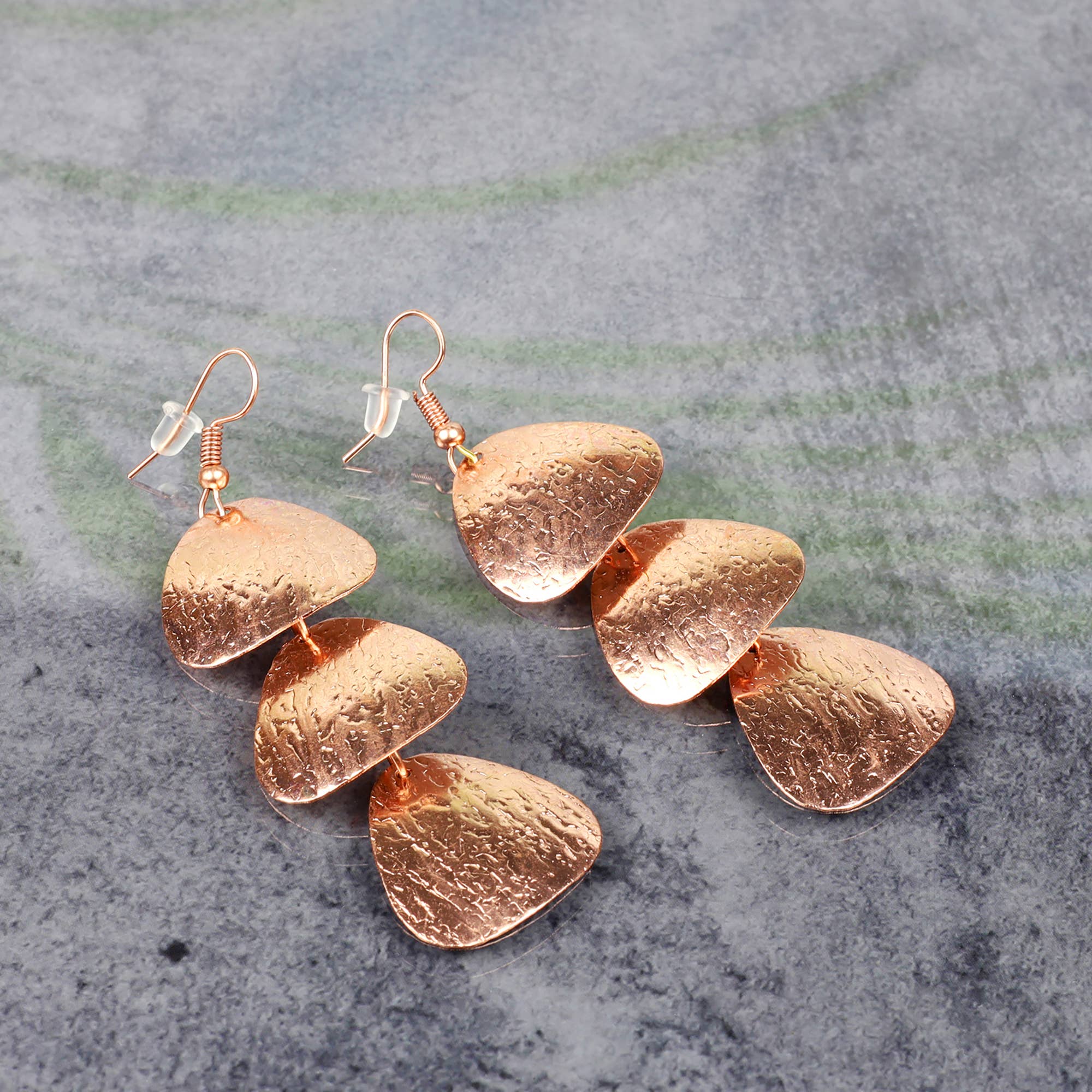 El'Cobre-Ecozonelifestyle - Wholesale Dangle Earrings - Copper Earrings - Design 12