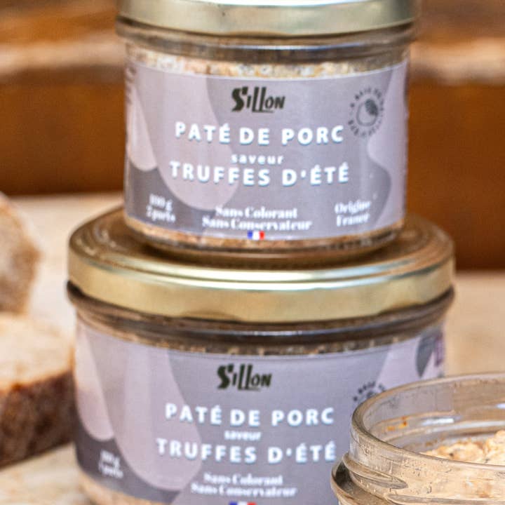 Sillon - Wholesale Pork - Pork Pâté, Summer Truffle Flavor 100g