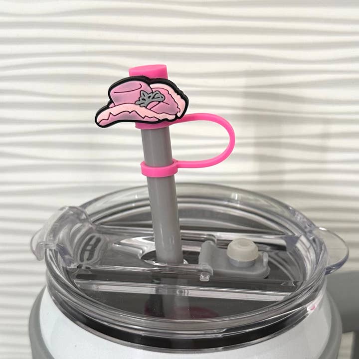 Straw Cover Pink Coquette Cowgirl Hat 10mm for wholesale by iconic mi