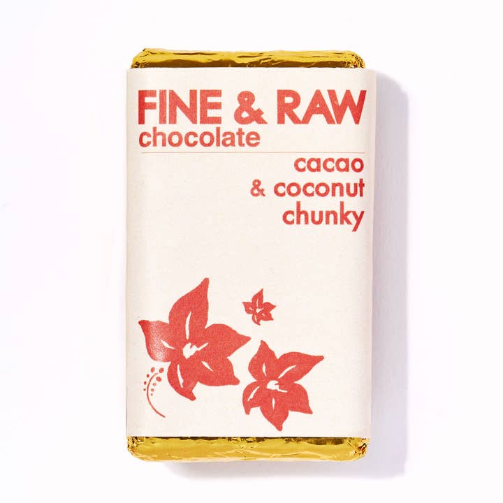 Cacao and Coconut Chunky for wholesale by FINE & RAW