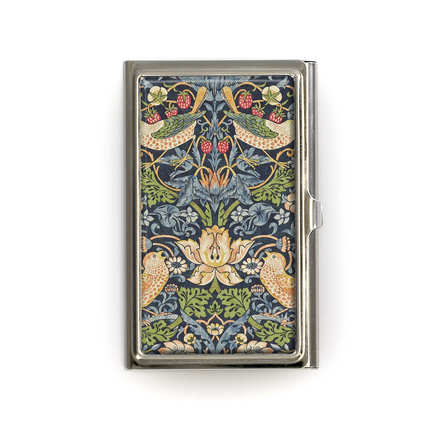 Lucy Lu Designs - Vente Porte-cartes – femme - William Morris Fraise Theif Étui à cartes florales1