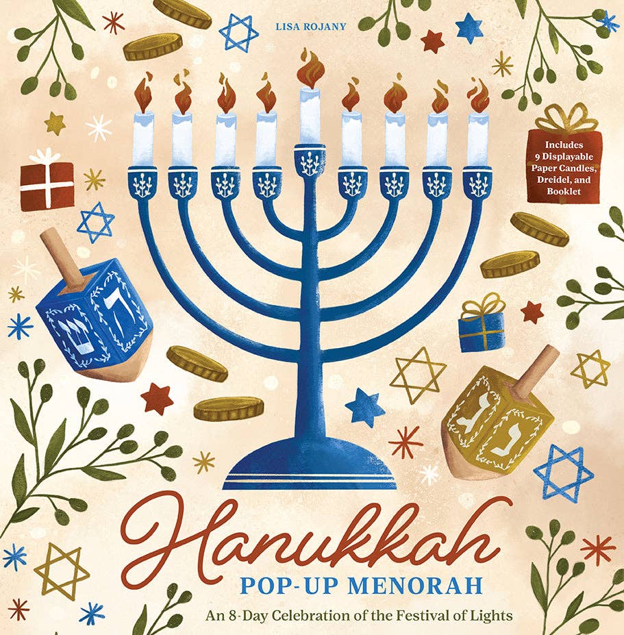 Insight Editions - #1 Pop Culture Publisher - Wholesale Contemporary & Literary Fiction - Hanukkah Pop-Up Menorah0