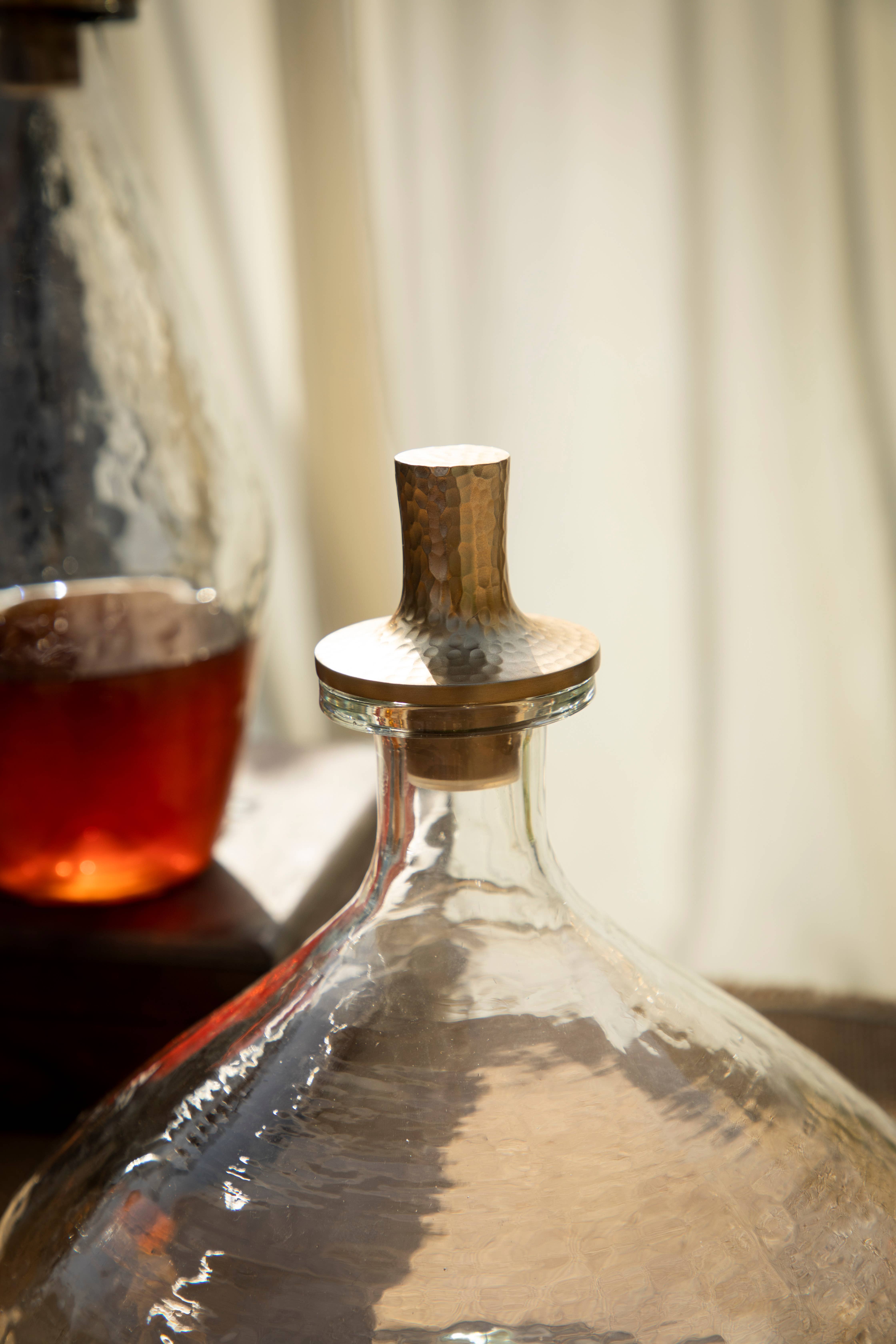 The Collective - Wholesale Decanter - Pebbled Decanter Wide1