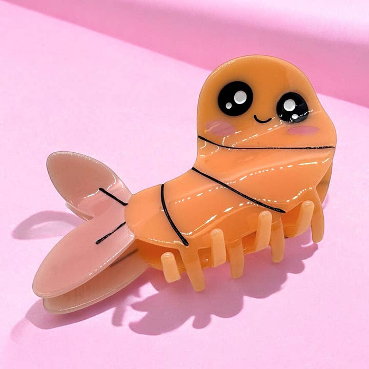 Sally the Shrimp Hair Claw Clip Cute Funny Gift and other Purchase wholesale vegan shrimp. Free returns & net 60 terms on Faire trending on Faire.