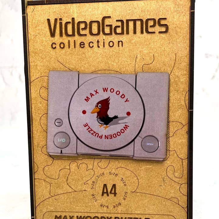 Houten legpuzzel voor gameconsole voor kinderen, maat M voor wholesale door Max Woody™