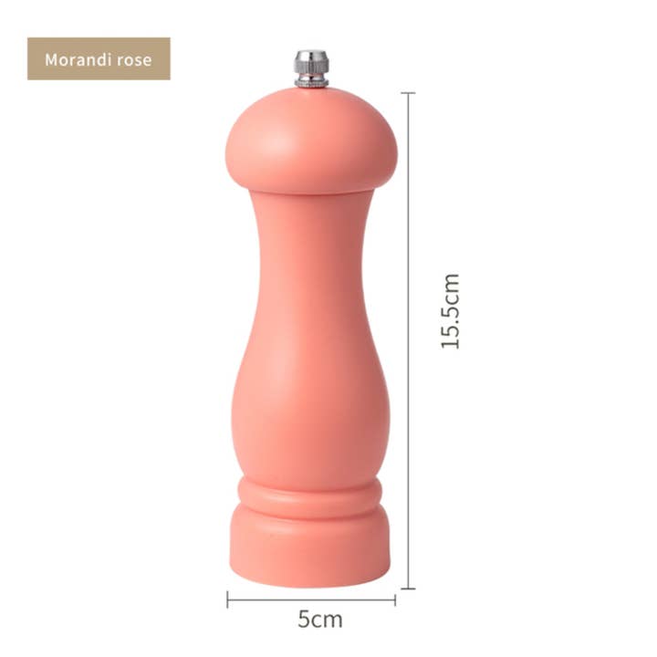Homerely (We Cover All Import Duties) - Wholesale Salt Mill - Refillable Morandi Colour Salt and Pepper Mill (PP Material)5