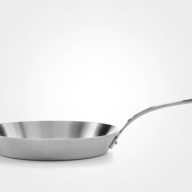 Classic 26cm Stainless Steel Triply Frypan for wholesale by samuel groves