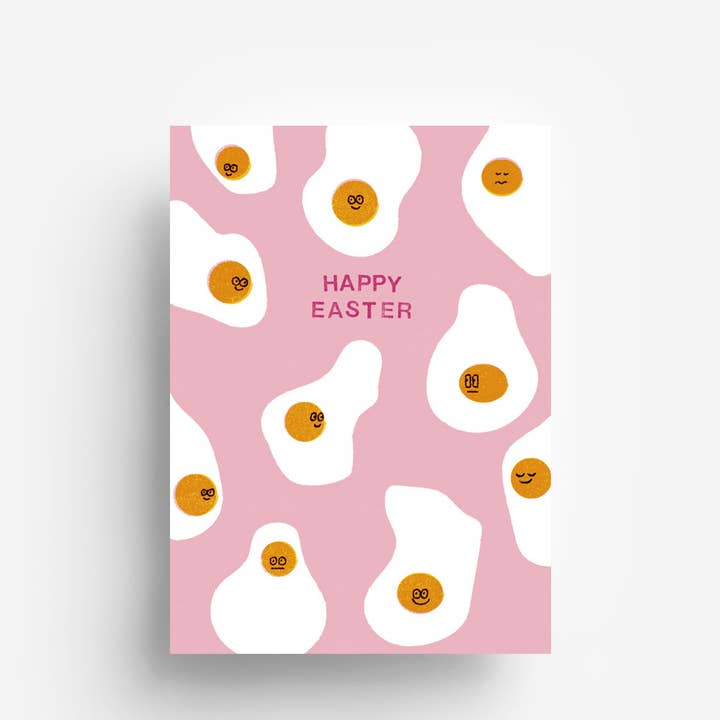 Easter Eggs Postcard DIN A6 for wholesale by jungwiealt