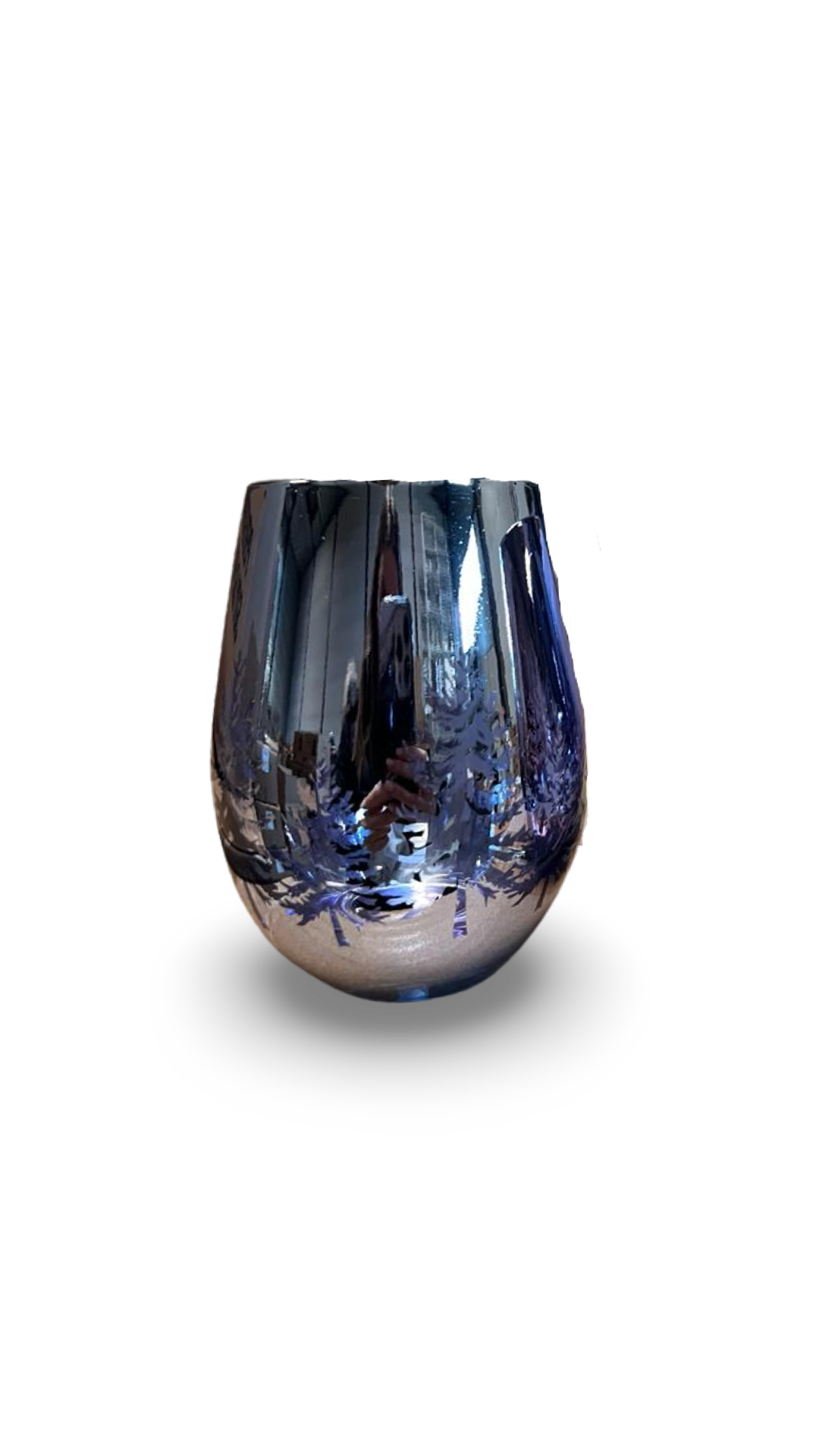 Antwerp Luxury candle supplies - Wholesale Jar - Renee Jar – Christmas Trees  Blue0