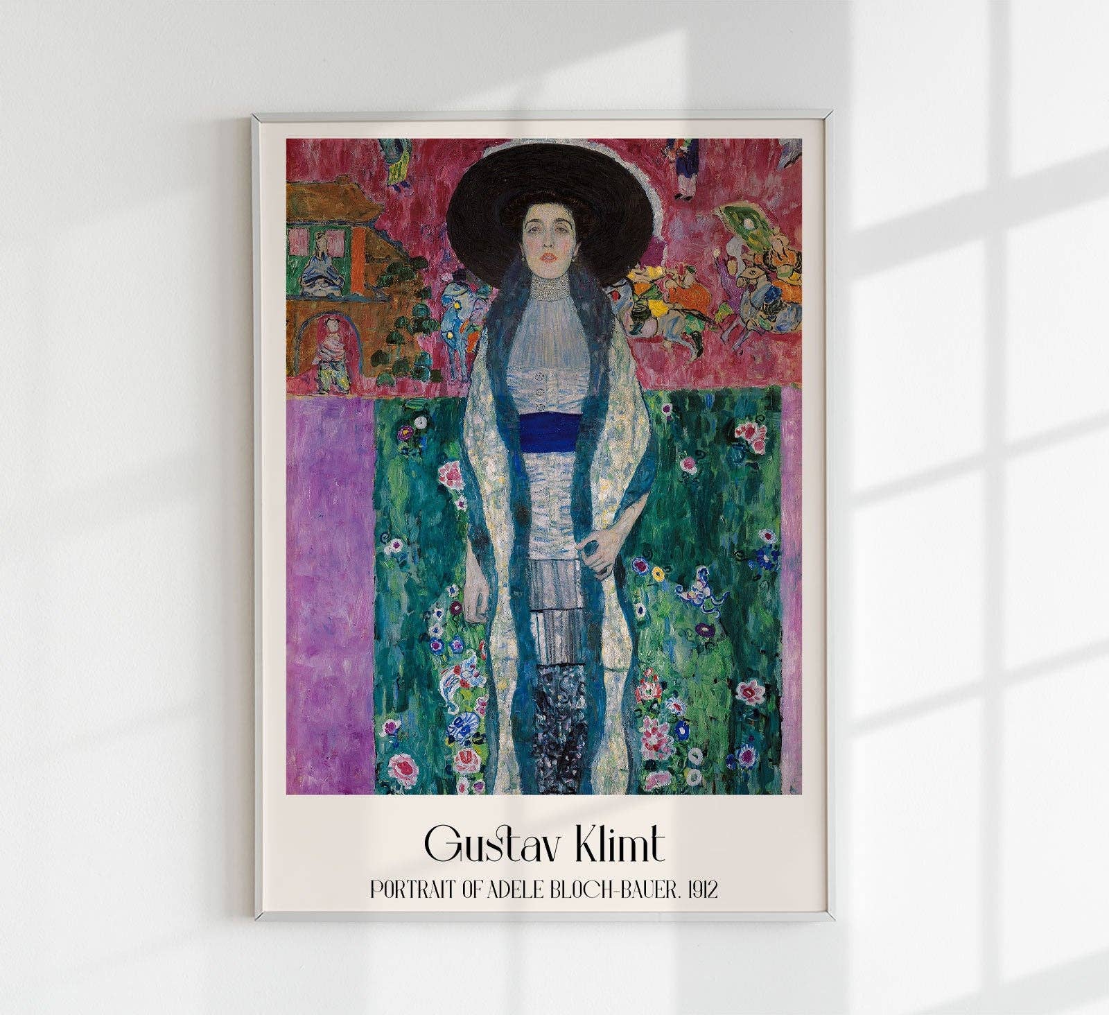 Gustav Klimt Portrait of Mrs Adele BlochBauer Art Print Poster 24x36 inch :  : Home
