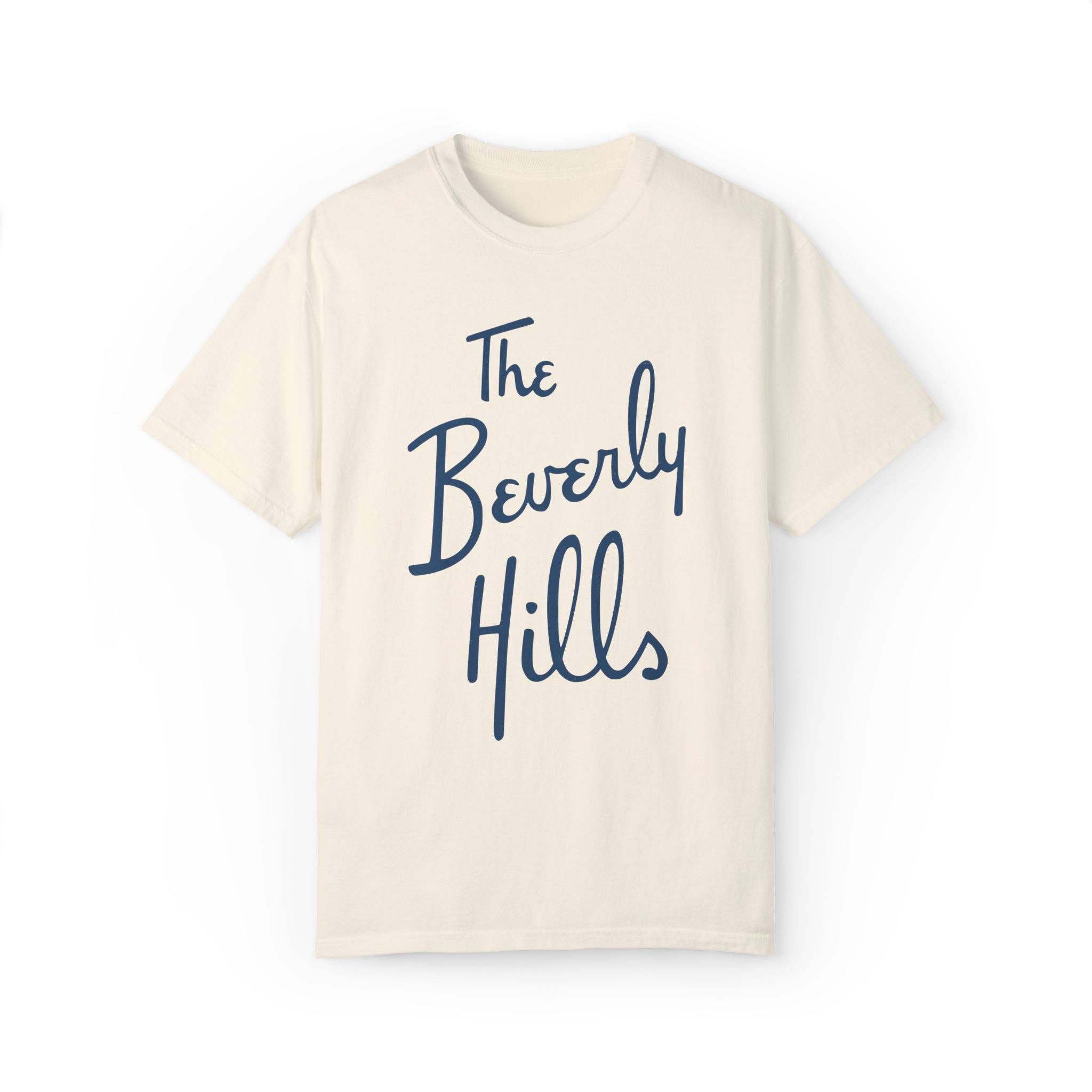 KILLER RETRO - Wholesale Screen Printed T-Shirt - Unisex - Vintage Beverly Hills Graphic Tee3
