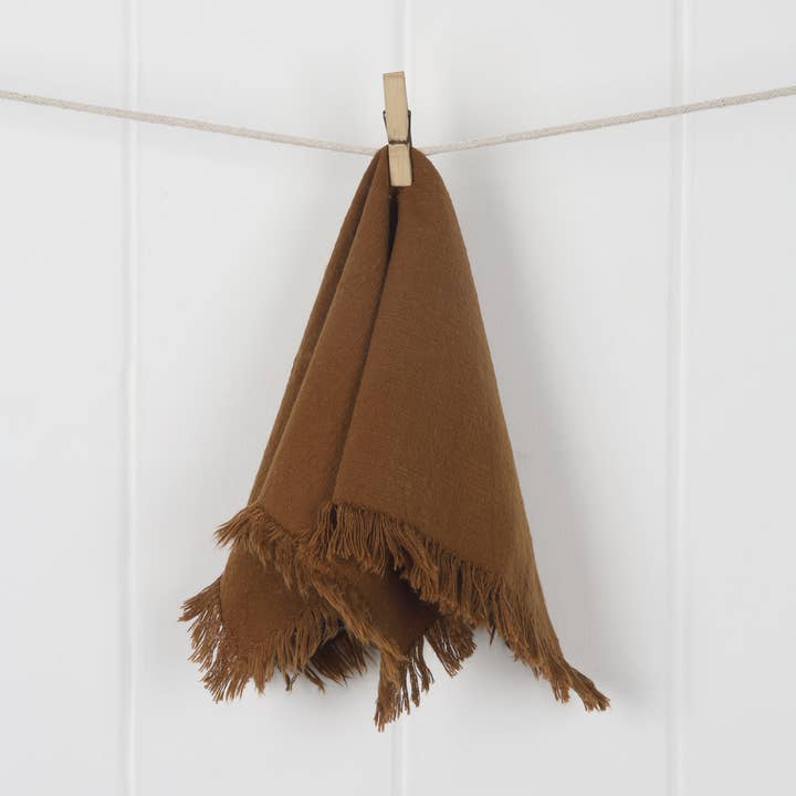 Napkins Set/4 - Muse - Brown for wholesale by Raine & Humble