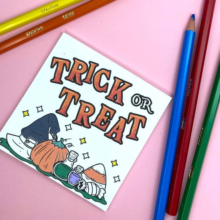 Wild & Wicked Designs - Vente Livre de coloriage – enfant et bébé - Halloween - Fun Relaxing - Mini-livre de coloriage - Enfants et adultes2