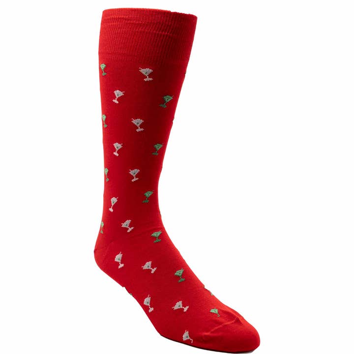 Christmas Martini Sock for wholesale by ELL & Atty