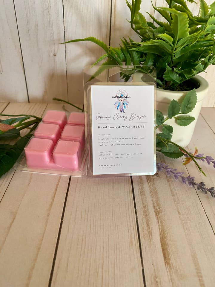 Japanska Körsbärsblomma vax smälter för wholesale av Wild Child Studio Co