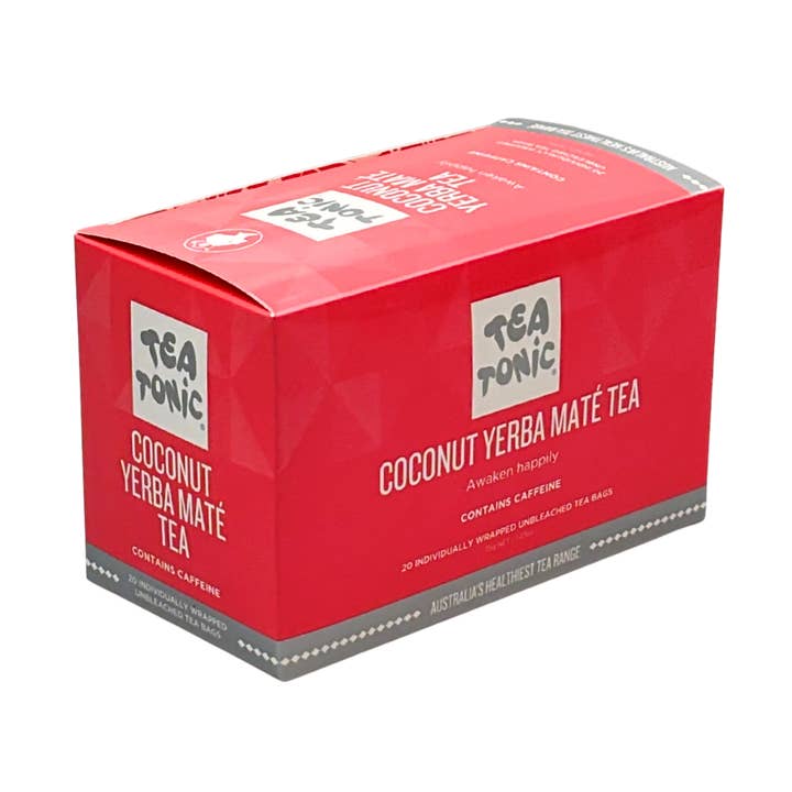 Chá de Erva-Mate de Coco 20 Saquetas por atacado de Tea Tonic