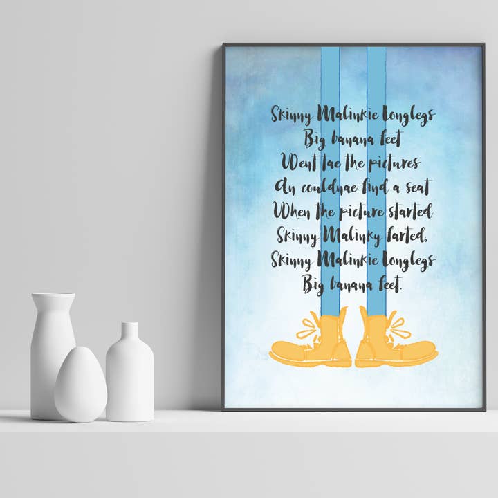 Viveiro Escocês Rhyme - Skinny Malinkie por atacado de HFD Interiors