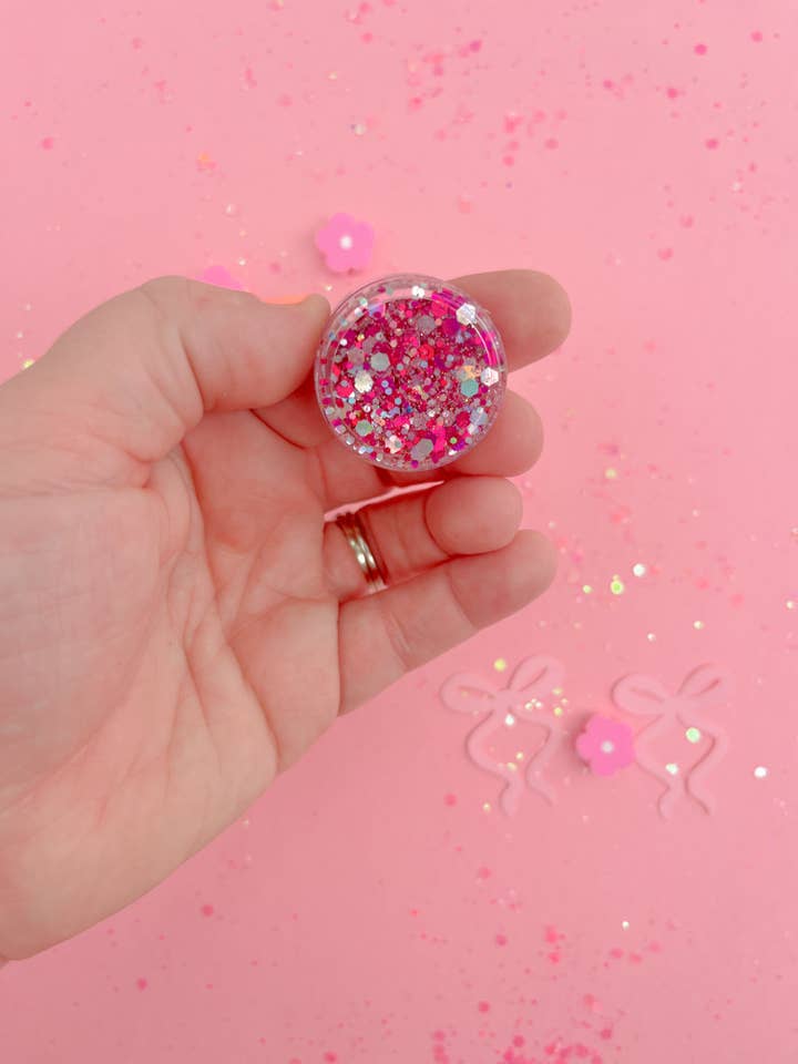 Birthday Hair Glitter Gel for wholesale by Evie Pearl Handmade LLC